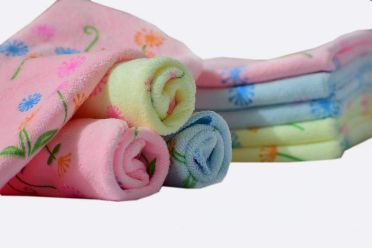 Sofex Womens face Towel (Handkerchief) Pure Cotton