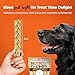 NutriChomps Dog Chews, 6-inch Braids, Easy to Digest, Rawhide-Free Dog Treats, Healthy, Real Chicken, Peanut Butter and Milk flavors, Pack of 4