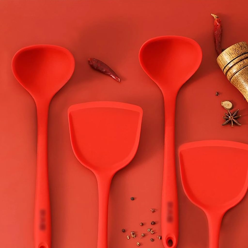 Set di Utensili da Cucina, for mestolo da Cucina con Padella Antiaderente e spatole for Wok