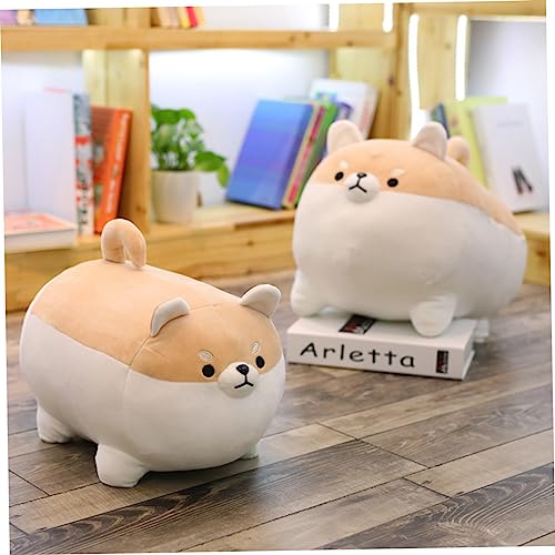 Veemoon Bichos De Pelúcia Brinquedos De Carinho Pelúcia Corgi Kawaii Cachorrinho De Pelúcia Animais