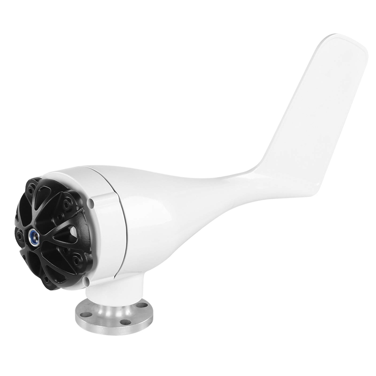 FTVOGUE Generatore Eolico, Piccola Turbina Eolica a 5 Pale da 1200 W, Pale in Fibra di Nylon Resistente, Perfetto per Applicazioni Industriali e Generazione di Energia Silenziosa (24V)
