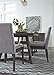 Signature Design by Ashley Besteneer Dining Room Table, Dark Gray