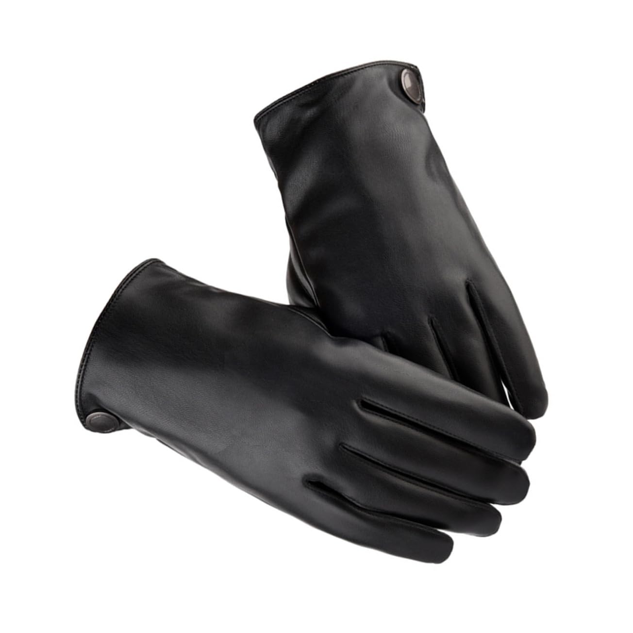 ABOOFAN 3paare wasserdichte Pu-Handschuhe Für Winter Touchscreen-fähige Warme Fahrradhandschuhe Für Damen Und Herren Für Outdoor-aktivitäten Schwarz