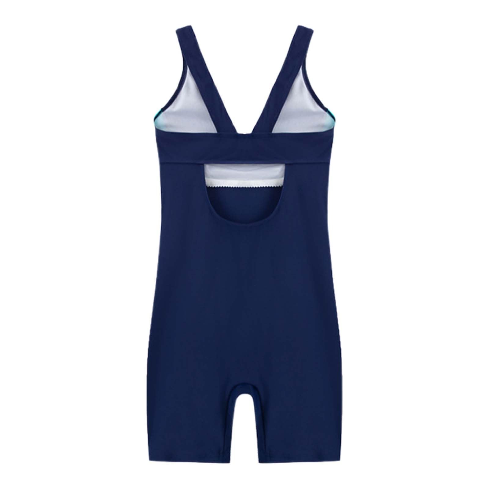 Maillot De Bain 1 Piece Shorty Fille 5-14 Ans Monokini Maillot De Bain Enfant Fille Ventre Plat Gainage Chic Pas Cher étudiant Natation Piscine Sport Plage Surf Plongée