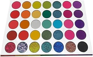 35 Color Rainbow Sombra de Ojos Color Sub Bri...