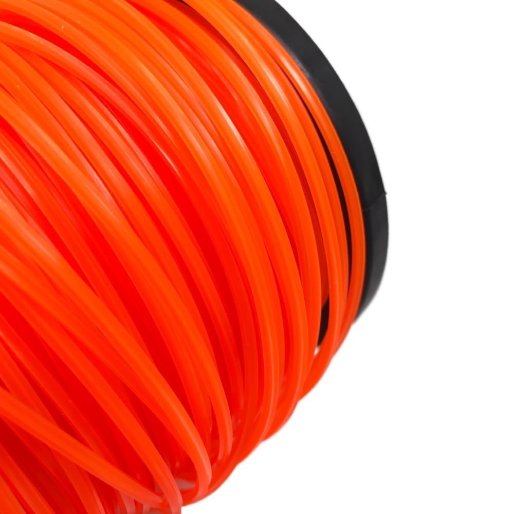 Filo in Nylon da 2,4 mm 130 m Compatibile con decespugliatori da Giardino e Accessori da Taglio per Tosaerba
