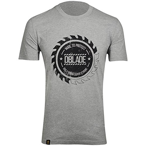 DBlade W210003 8003 11 Size X-Large "Buzz" T-Shirt - Grey