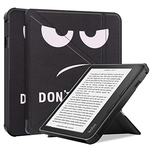 Lobwerk Étui de protection pour tablette Kobo Sage eReader 8" avec fonction support et fonction veille/réveil automatique Cover