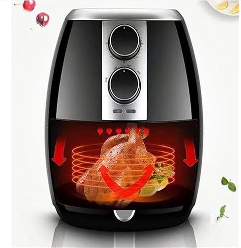Miniatura 3 de Freidora de aire sin sartén sin humos Freidora de aire Freidora Máquina de papas fritas se puede freír Cocinar 3.5L de gran capacidad