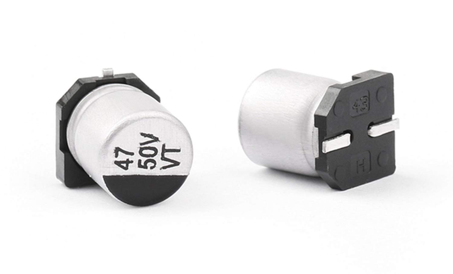 e4u 47uF, 50V 8mm Aluminium Electrolytic SMD Capacitor - 10 Nos (B07WHT389B) Amazon Price History, Amazon Price Tracker