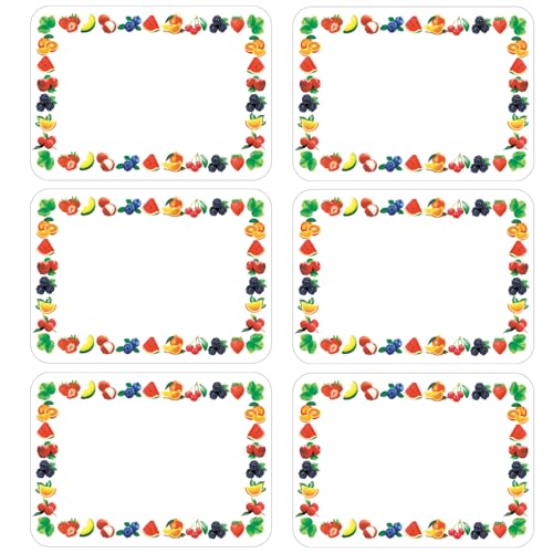 Lot de 120 étiquettes autocollantes imperméables pour bocaux de confiture - Faciles à décoller et à écrire - Étiquettes adhésives amovibles pour bocaux de cuisine