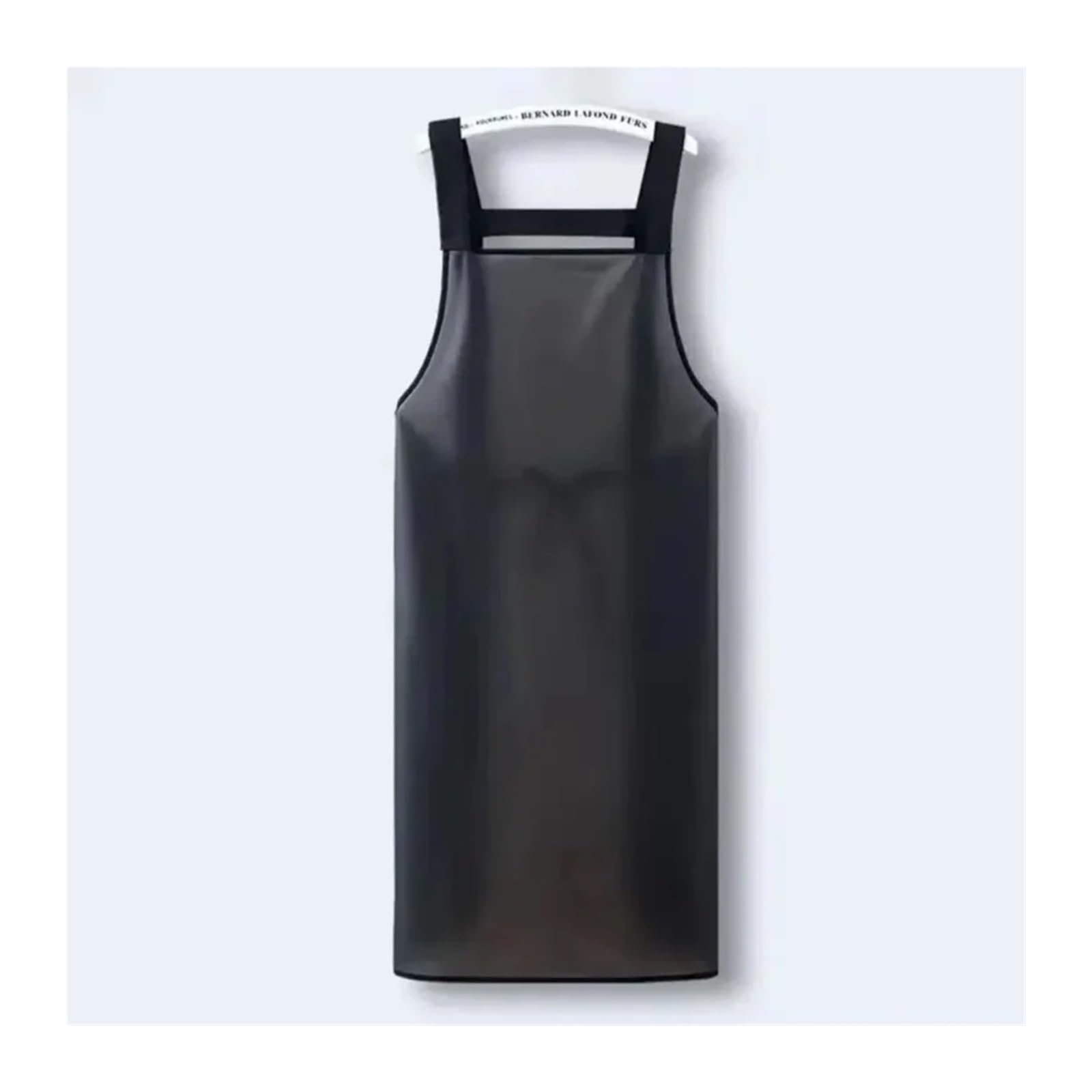 delantal cocina Delantal de cocina impermeable, delantal trabajo resistente al aceite for el hogar, delantales limpieza Negro transparente a prueba suciedad, 2 uds