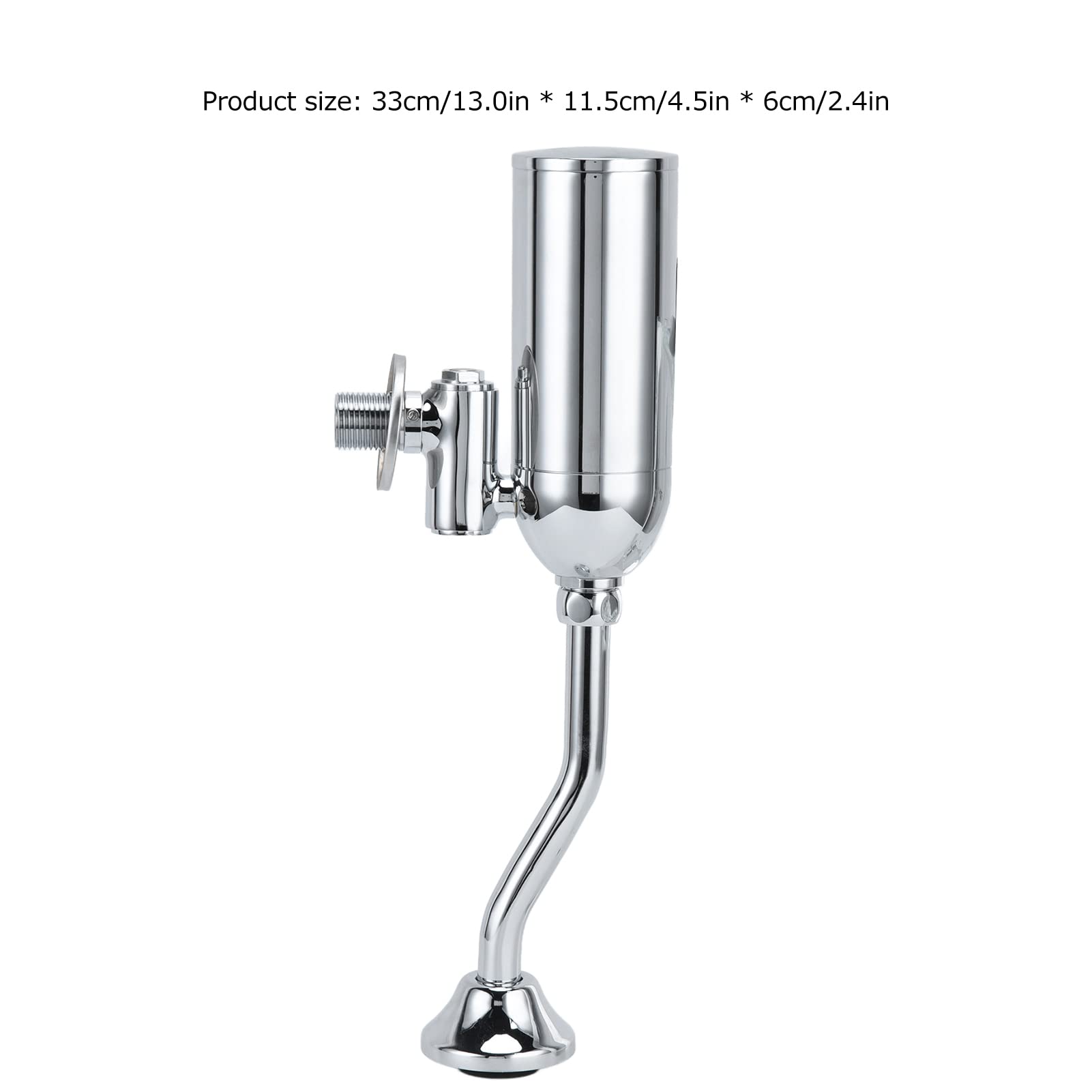 Válvula Automática de Inducción para Urinario, Enjuague Inteligente para Urinario, Válvula de Descarga para Urinario de Baño Montada en La Pared, Eliminación de Olores, para Hoteles