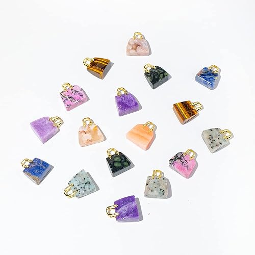 Miniatura 7 de 10 piezas de bolso de cristal escultura tallada a mano piedras curativas cristales curativos en forma de mano piedras de chakra, manualidades para