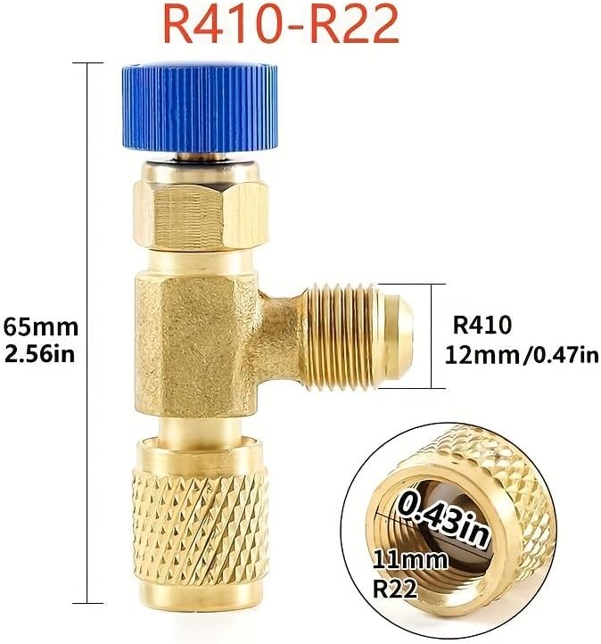 Válvula de Seguridad para Refrigerante R12 R410 miniatura 4