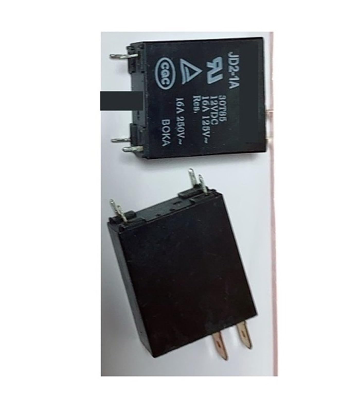 Relais JD2-1A 12VDC 16A haute capacité pour commutation électrique stable