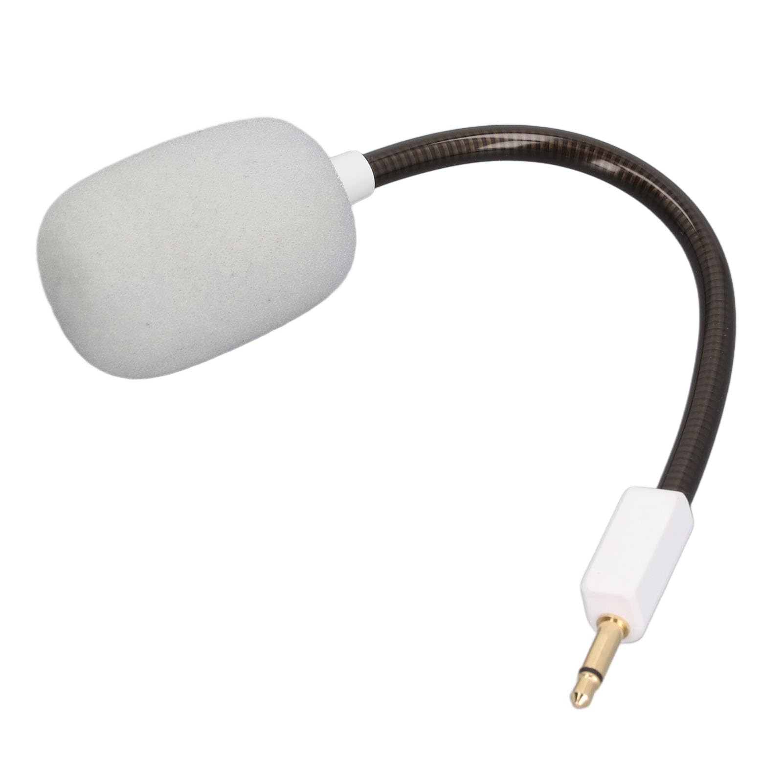Mic Replacement for Razer BlackShark V2 BlackSharV2 Pro Gaming Headset, 3.5mm Noise Cancelling Game Boom Microphone for BlackShark V2 BlackSharV2 Pro (White)
