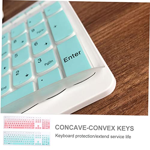 Fundas de teclado impermeables de silicona para protección Kbp NUOBESTY 4