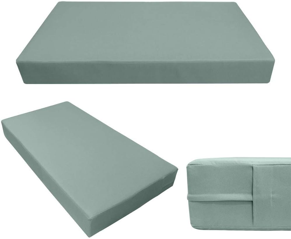 Prolinemax Style3 Twin Size 6PC Knife Edge Outdoor Daybed Mattress Cushion Bolster Pillow Complete Set AD002