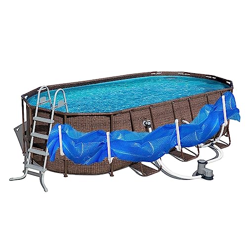 6 Pack Solar Pool Cover Holder for Above Ground Pool - Solar Pool Cover Hooks - U-Shape Solar Saddle Pool Cover Tube Pipe Holder Storage - Above Ground Pool Accessories