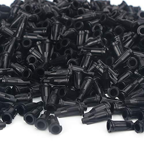 1000 Value Pack Luer Lock Syringe Tip Caps Dispensing Needle Tip Cap With Storage Box #TOP3