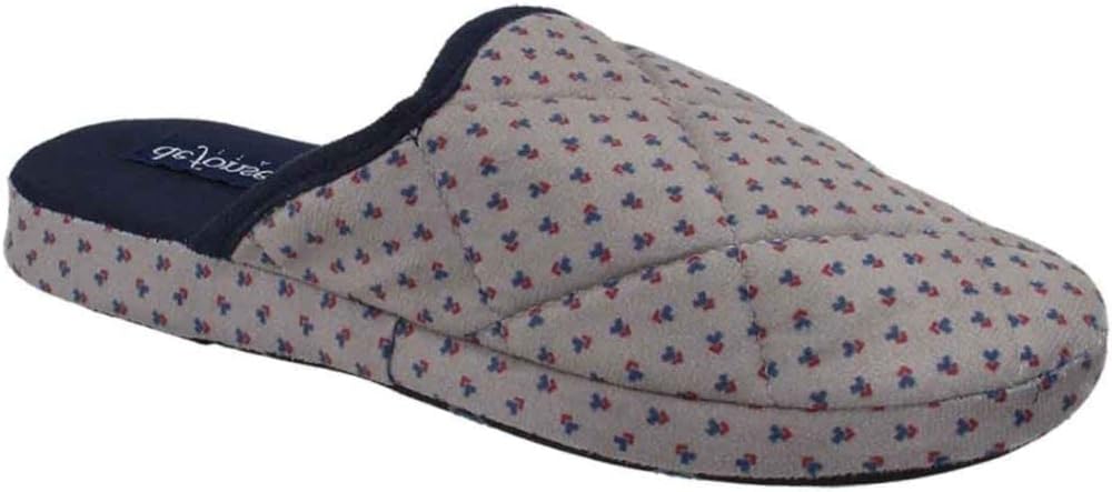 de fonsecaMen's Winter Slippers MOD. Milano I M710, grey, 41/42 EU