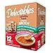 Delectables Savory Broths Lickable Wet Cat Treat Variety Pack, 12Count(Pack of 1)