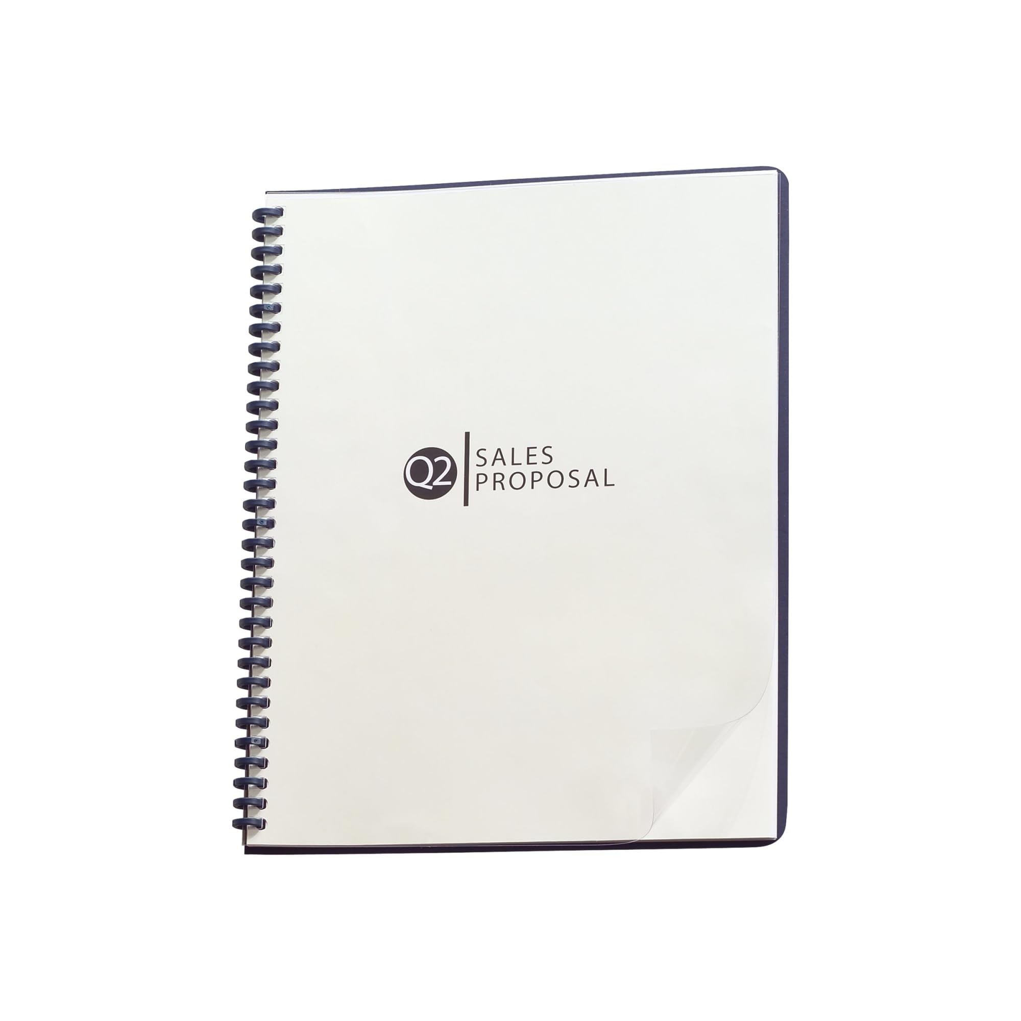 Swingline GBC 2020040 Lot de 25 couvertures de présentation pré-perforées pour ProClick 32 trous coins carrés