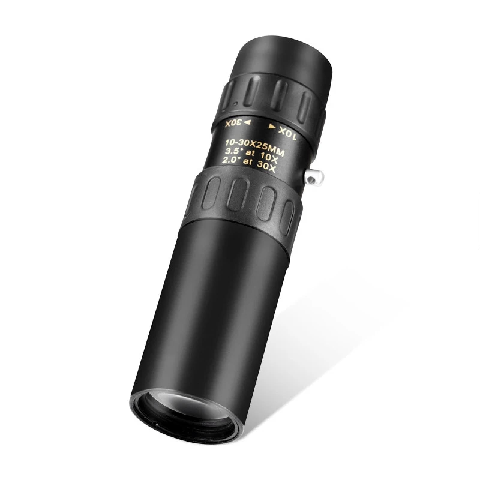 Télescopes monoculaires10-30x25 Zoom Scope Jumelles Télescopes de Haute qualité Poche Binoculo Chasse Prisme Optique