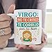 Imagen de MUGFFINS Taza Horóscopo Virgo graciosa con frase