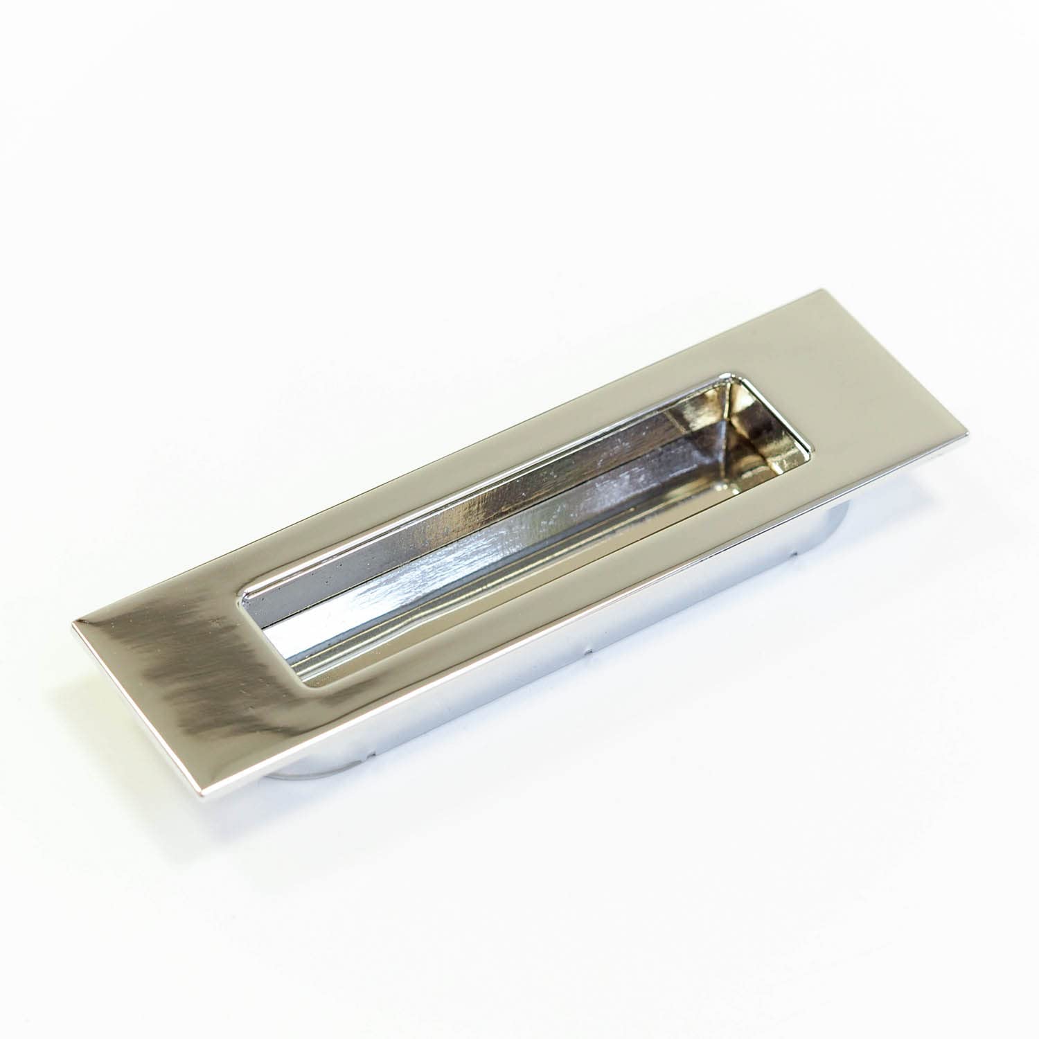 Handle & Home Polished Chrome 96Mm Inset Handle For Kitchen Cabinets | Bedroom | Bathroom | Furniture | Cupboards