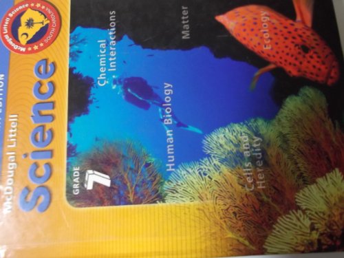 Integrated Science Grade 7: Mcdougal Littell Science South Carolina