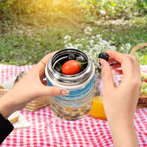 Contenedor de comida a prueba de fugas para llevar almuerzos calientes sin derrames 6