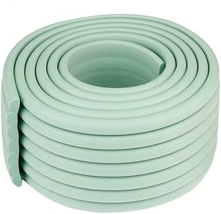Edge Corner Protector, 2M Baby Proofing Guard Protection Bumper DIY Edge Corners for Child Safety, Furniture Protector (Light Green)