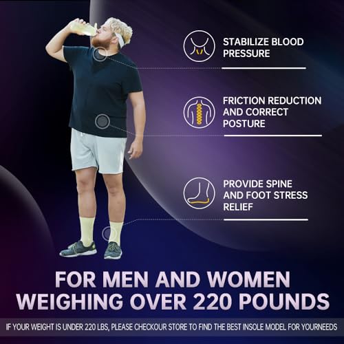 Image of VALSOLE Heavy Duty Support Pain Relief Orthotics - 220+ lbs Plantar Fasciitis High Arch Support Insoles for Men Women, Flat Feet Orthotic Insert, Work Boot Shoe Insole, Absorb Shock with Every Step