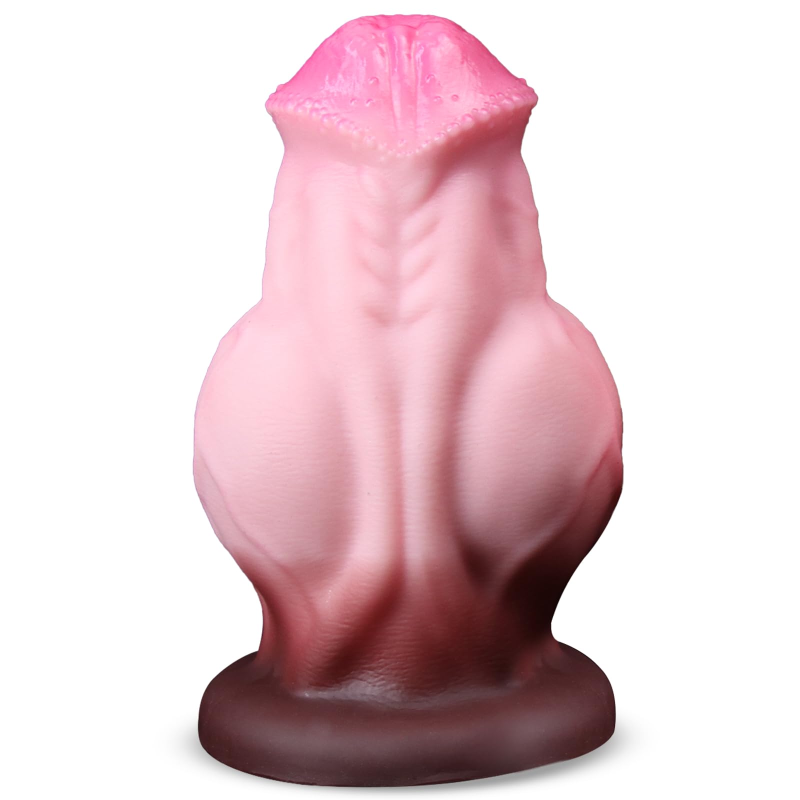 Consolador gigante cola de silicona, consolador anal grande erótico, consolador monstruo juguetes anales para parejas mujeres y hombres, estimulación prostática masturbador (M)