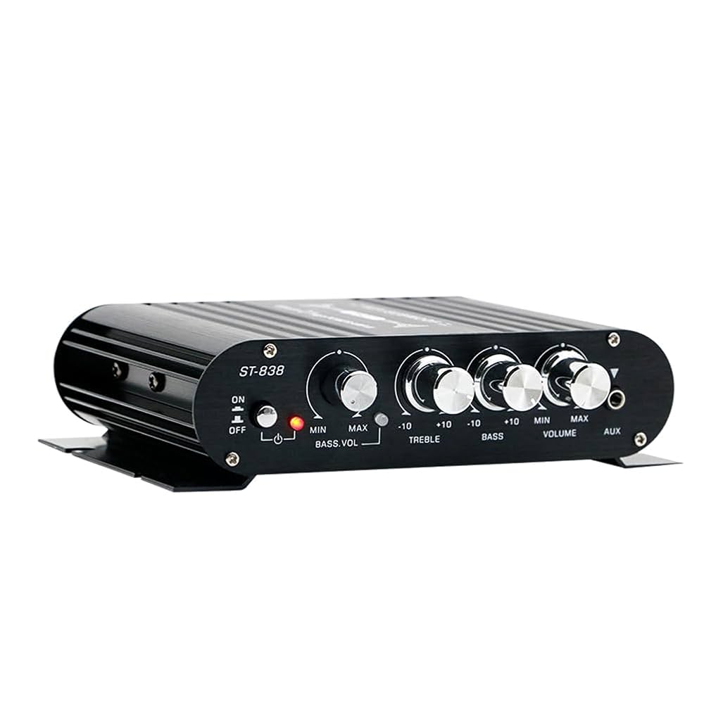 Amazon.co.jp: KTSO パワーアンプ 2.1ch オーディオアンプ mini