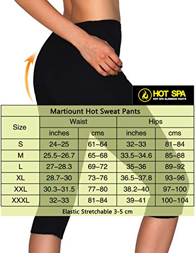 Martiount Pantaloni Sauna Donna Hot Shaper