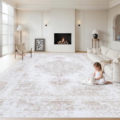 XLUEZ 8x10 Vintage Medallion Area Rug