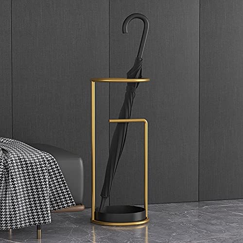 Soporte de paraguas circular de lujo en metal para espacios selectos 2