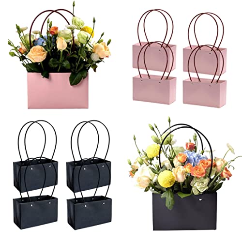 Sac de bouquet de fleurs rectangulaire pour décoration de table et transport d'invités