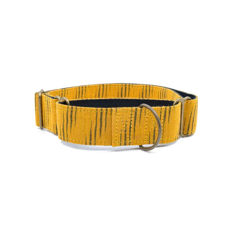 PetWale Tiger Print Fabric Dog Martingale Collar | Comfy & Secure Fit | No Neck Strains | Easy to Use & Durable | Stylish Design | Dog Accessory | Size L (B0B21MTCWR) Amazon Price History, Amazon Price Tracker