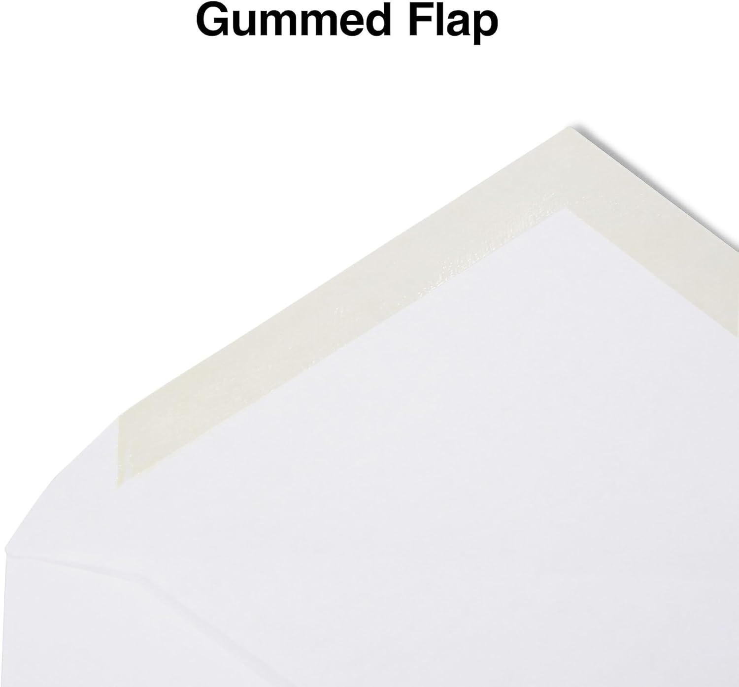 Staples #6 White Gummed Business Envelopes, 3 5/8" x 6 1/2", Standard Office Mailing Envelopes, 1000/Carton