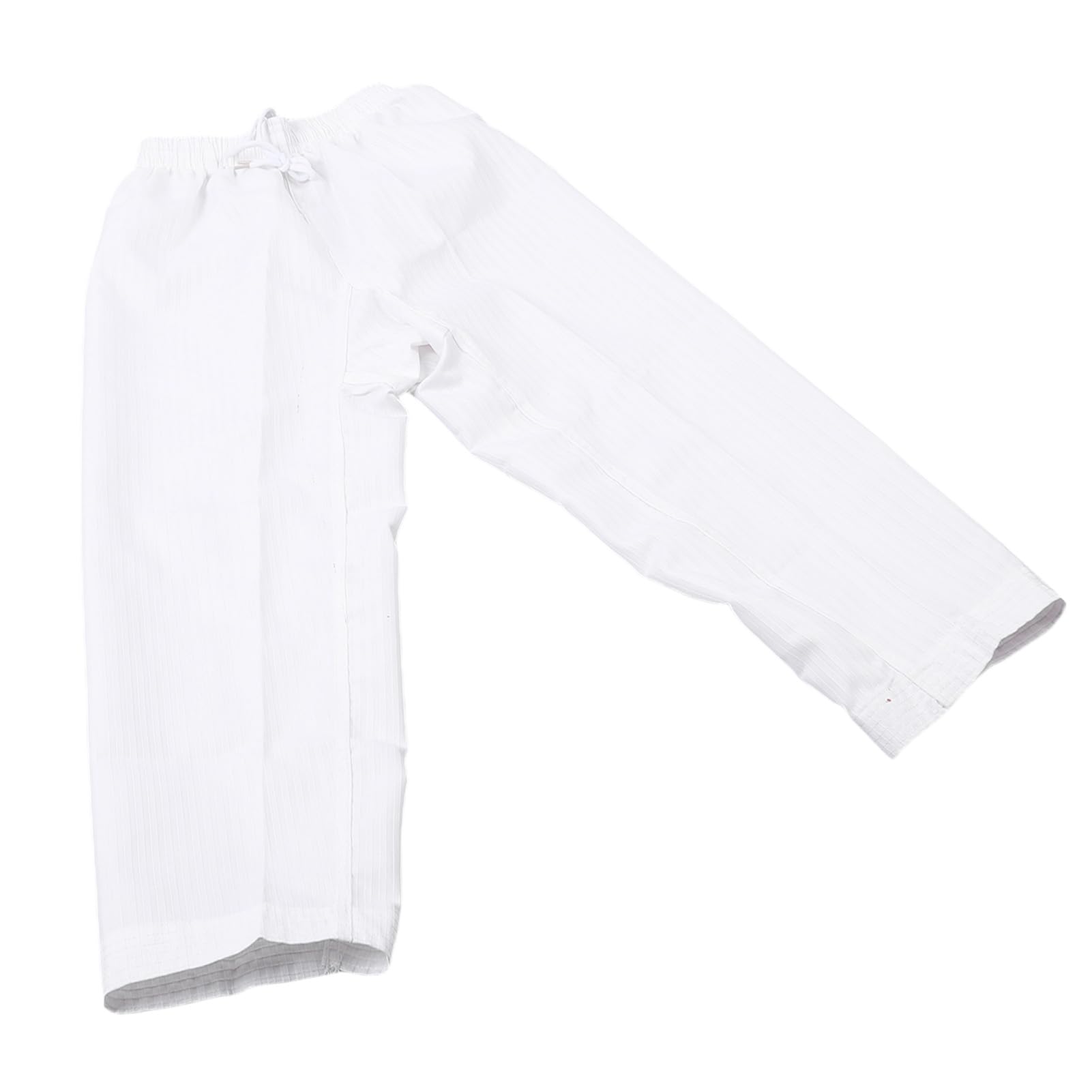 Uniforme Tradicional de Taekwondo, Uniforme de Taekwondo Ventilado de Algodón Duradero, Ampliamente Utilizado, Cómodo y Suave para Entrenamiento de Artes Marciales (M)