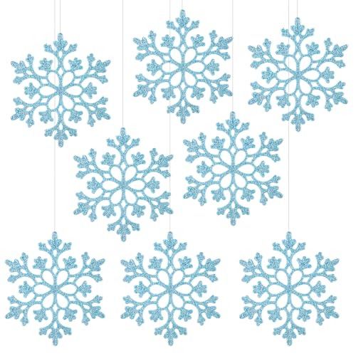 MELLIEX 24 Stück Schneeflocken Weihnachten Deko,...