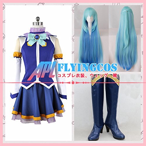コスプレ衣装 pqa@ Amazon.co.jp: この素晴らしい世界に祝福を! アクア コスプレ衣装