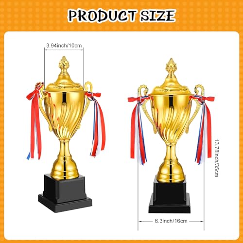 كوب تذكاري مقاس 14 انش، قطعتان من الجوائز الكبيرة للفائز بالجائزة الرياضية وكرة القدم وكرة السلة ومباراة الدوري الاخرى ومسابقات الفرق والمسابقات وحفلات الكريسماس، من كاستويف