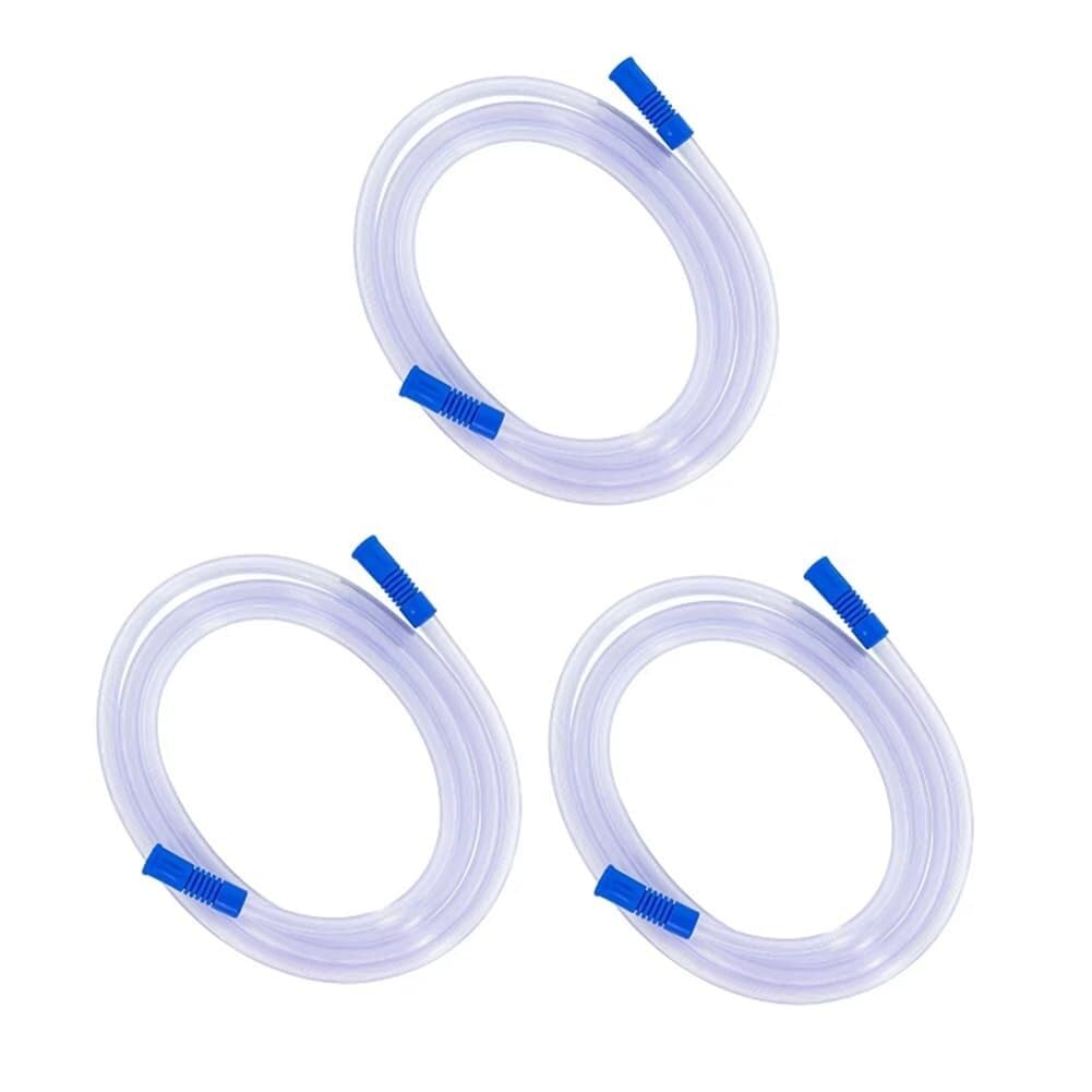 3-Piece Extended Suction Connecting Tube Disposable External Conduit Vacuum Machine Collection