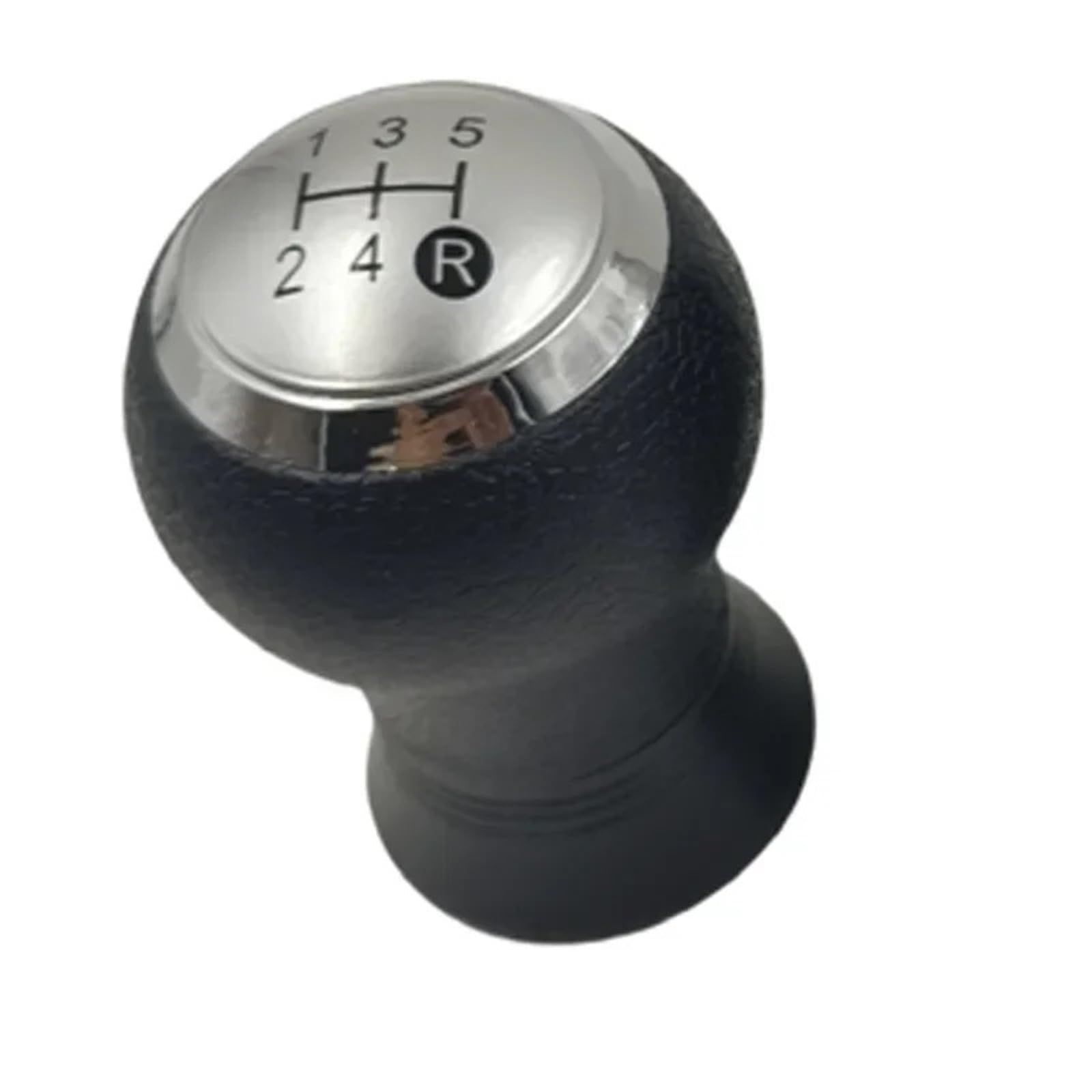 Dufwehr Silver Shifter Knob For Toyota For Yaris For Auris Gear Shift Knob Lever Gearbox Stick Shifter Manual Selector Handle Ball 5 Speed(Silver)