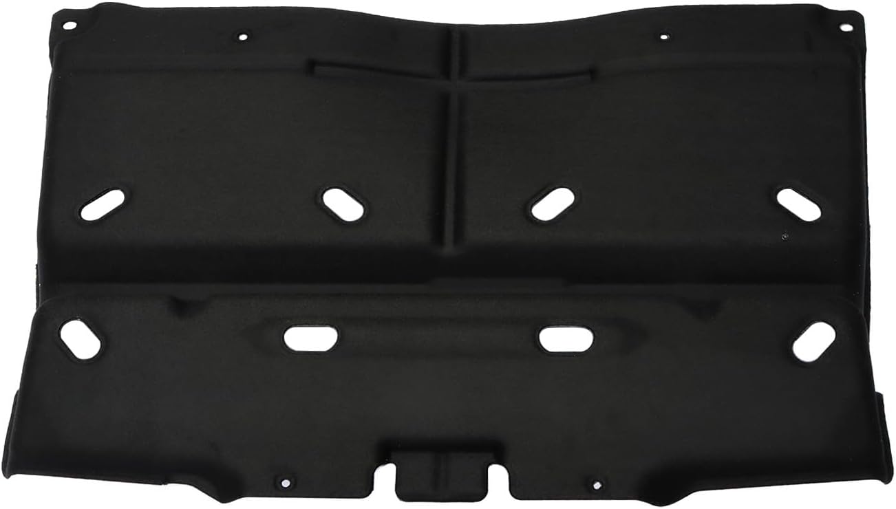 YHB Splash Panel Shield Under Diaper for 2015 2016 2017 2018 2019 2020 2021 2022 2023 2024 Ford F-150 F150 with Gasoline Engine/Not Fit Raptor Model & Not Fit 3.0L Diesel - Splash Guard Shield Cover